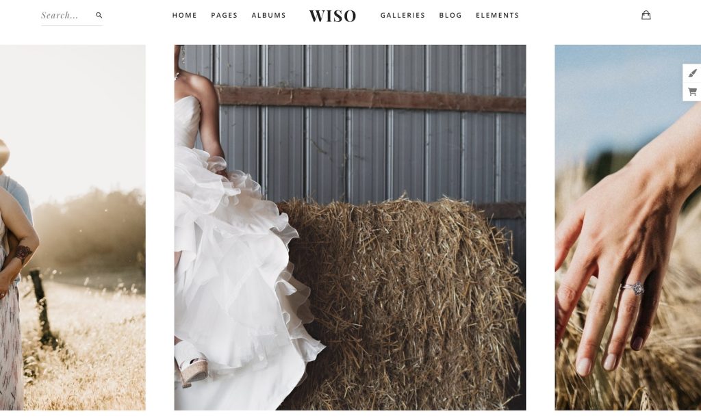 wiso photography wordpress theme