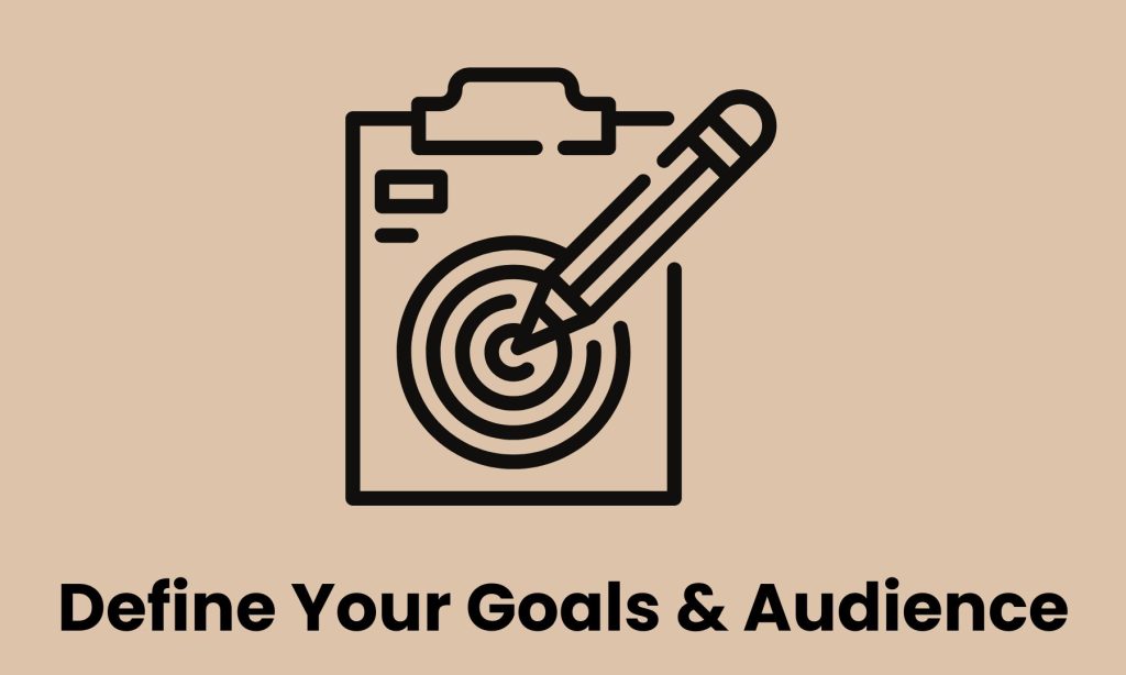 define your photography business goals and audience clientele