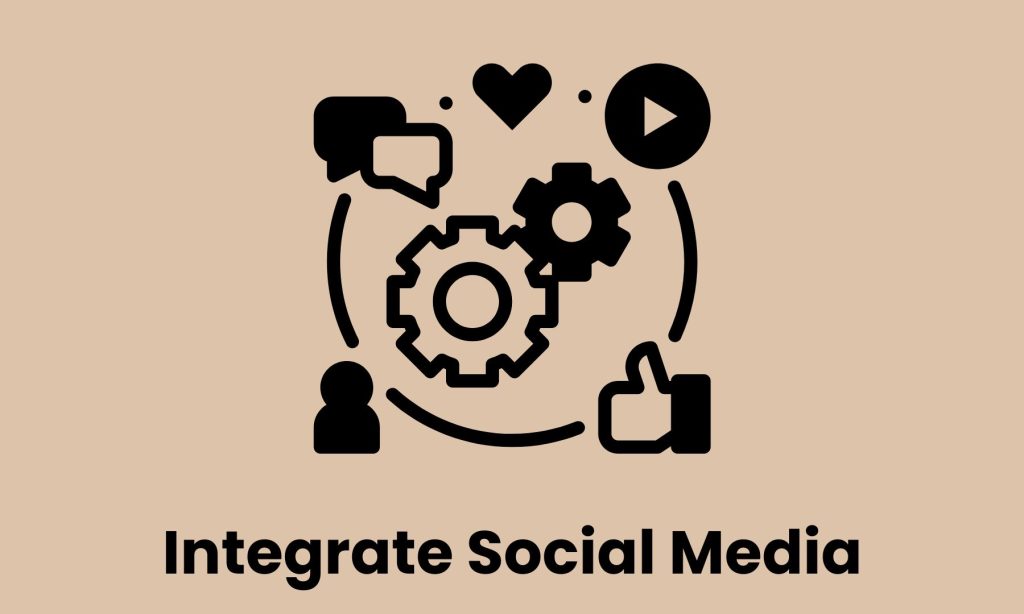 integrate social media and marketing tools to promote your photography website