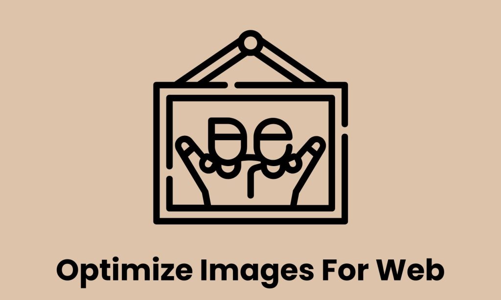 compress and optimize images for web