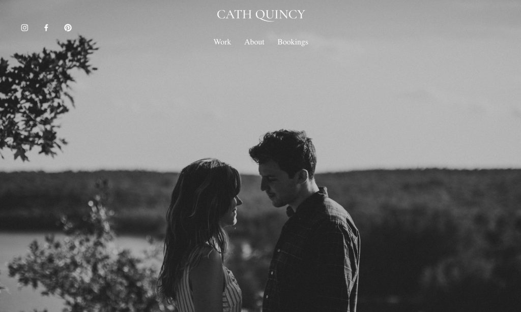 quincy photography website template